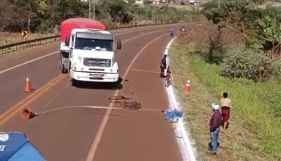 Tragédia no Anel Viário de Dourados: Carreta Atropela e Mata Ciclista 