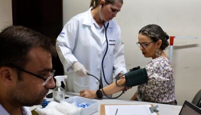 Triagem clínica com a participação dos servidores destaca a importância dos cuidados com a saúde