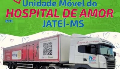 Com exames 100% gratuitos, Unidade Móvel do Hospital de Amor vai estar em Jateí, veja como fazer
