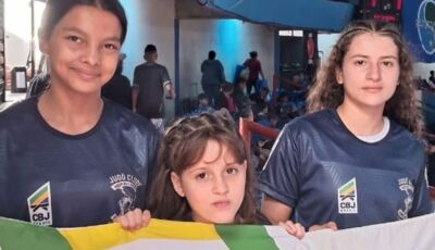 Vicentina tem dia de lutas e de conquistas no judô com Gabrielly, Maria Teresa e Mariana no Pódio