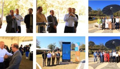 Energia limpa e inovação: Agems e Energisa reinauguram Flor Solar no Parque das Nações Indígenas
