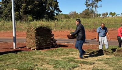União entre Vicentina e Fátima do Sul deixa trevo iluminado e mais seguro sentido CULTURAMA