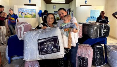 Onda de frio prolongada faz JATEÍ entregar mais cobertores para as famílias necessitadas