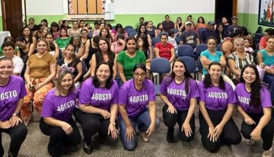 Não se cale!: Vicentina dá grito contra a violência às mulheres, porque o silêncio mata