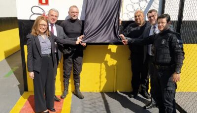 Estabelecimento Penal de Corumbá avança com inauguração de novo espaço de inclusão e reforço na segu
