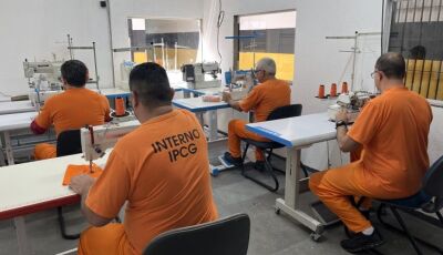 Malharia Social: Instituto Penal de Campo Grande promove ressocialização com novas oficinas de corte