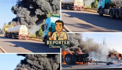 Tragédia na BR-267: colisão entre veículos de carga resulta em mortes
