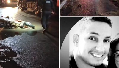 Identificado o jovem que morreu após colidir em carreta estacionada em Deodápolis