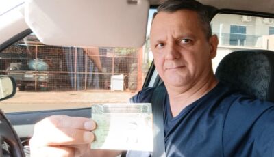 Bom Condutor: Laury é um dos 10 mil motoristas de MS que já tiveram desconto na renovação da CNH