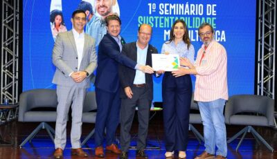 Governo do Estado recebe reconhecimento nacional em sustentabilidade durante o 1&ordm; Seminário "MS