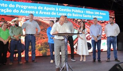 Governo de MS reforça parceria com Ribas do Rio Pardo e iniciativa privada em novas entregas de infr