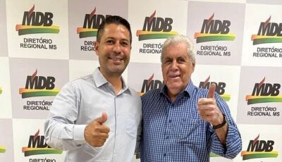 Prefeito prestigia convenção do MDB estadual e lideranças destacam revelação na gestão em Vicentina