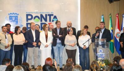 Agenda estratégica do Governo de MS em Ponta Porã mobiliza obras, educação e integração regional