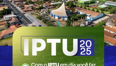 IPTU com desconto: Prefeitura facilita para contribuintes ficarem em dia com município de Vicentina