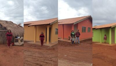 Obras do Minha Casa Minha Vida Rural avançam e transformam a rotina de famílias indígenas em MS