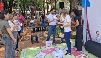 Secretaria de Saúde de MS celebra o Dia Mundial da Alimentação com ação educativa na Capital