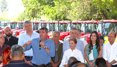 Para melhoria da agricultura familiar em 20 municípios, Governo de MS entrega equipamentos