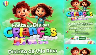 Vicentina prepara festa para todas crianças da sede e distritos, confira as DATAS