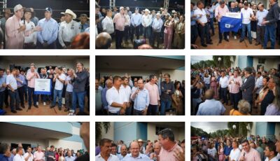 Governo de MS entrega obras de pavimentação e apoia a 3ª edição da Feira AgroAngélica
