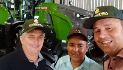 Plantio da soja: Vicentina participou do lançamento nacional em Sidrolândia