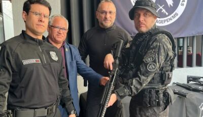 Polícia Penal de MS ganha nova base operacional do Cope e reforço em equipamentos de segurança