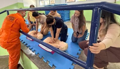 Compromisso com ensino e a vida: VICENTINA capacita para socorrer e faz formação para ensinar
