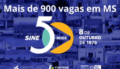 Funtrab promove Feirão da Empregabilidade no Estado em comemoração aos 50 anos do SINE
