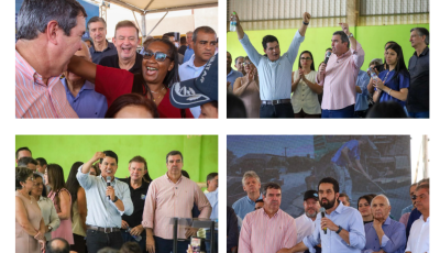 Deodápolis e Glória de Dourados: Entrega de obras reforça compromisso do Governo de MS a municípios
