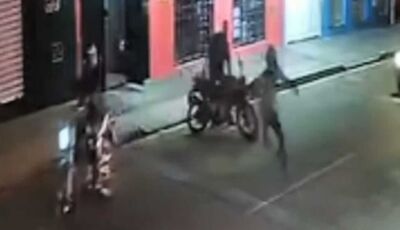 Morador bota ladrão de motos para correr durante tentativa de furto 