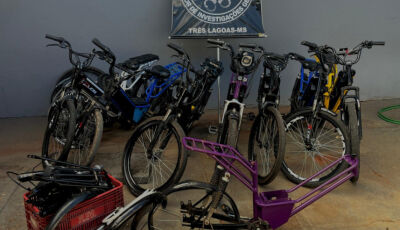 Grupo de adolescentes envolvidos em série de roubos de bicicletas elétricas é apreendido
