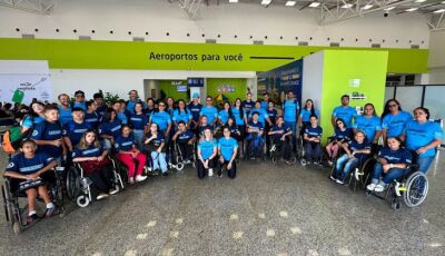Com 106 atletas, delegação de MS disputa etapa nacional das Paralimpíadas Escolares