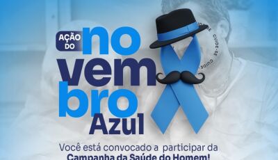 Vicentina foca saúde do homem com ações do Novembro Azul