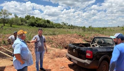 Em Vicentina, Prefeitura avança em mais uma obra de mobilidade na zona rural