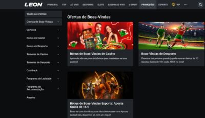 Leon Bet em Portugal: Melhores jogos e odds de apostas desportivas