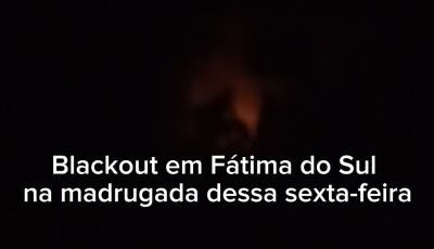 Fátima do Sul enfrenta blackout de energia durante a madrugada desta sexta-feira