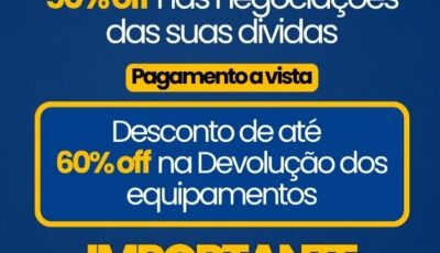 Black Friday Tele Net oferece descontos de até 50% nas negociações de dívidas