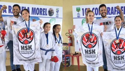 Atletas de Fátima do Sul conquistam 11 medalhas na 10ª Copa Rafaela Morel em Dourados