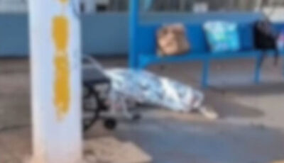 Homem é encontrado morto em ponto de ônibus na Avenida Marcelino Pires