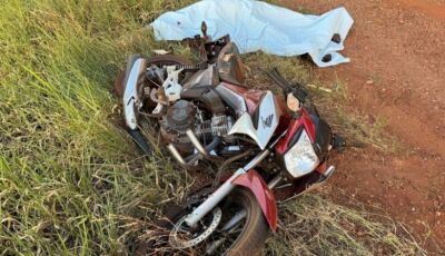 Motociclista morre em acidente que envolveu três veículos em MS