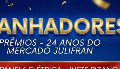 Confira quem foram os SORTUDOS do sorteio dos 24 anos do Mercado Julifran em Fátima do Sul
