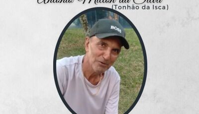 Fátima do Sul se despede do amigo Tonhão da isca, Pax Oliveira informa o velório e sepultamento