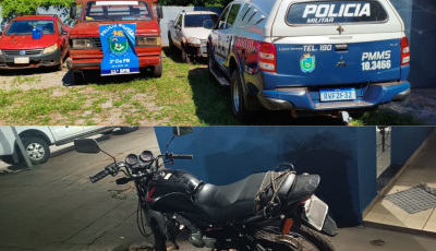 Equipes do 11&ordm; BPM recuperam dois veículos em ações da Operação Boas Festas e Operação CODESUL