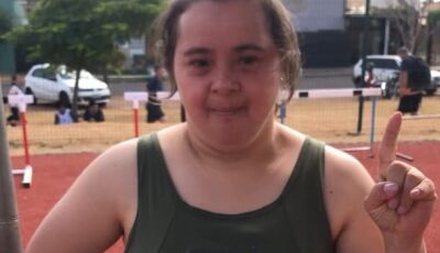 Adriana Fifia, estrela down de VICENTINA, participa das olimpíadas das APAEs em Brasília