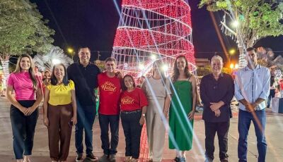 Fraternidade iluminada: Jateí abre oficialmente o seu Natal de Luz 2025, VEJA FOTOS