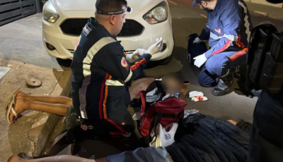 Adolescente é baleado durante perseguição policial