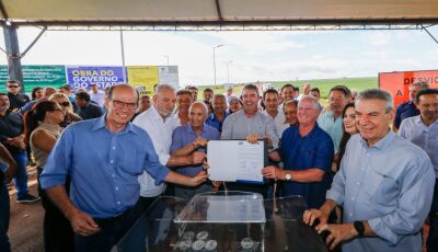 Em Juti e Amambai, Governo de MS lança obra da MS-289 e entrega obras de educação e infrastrutura