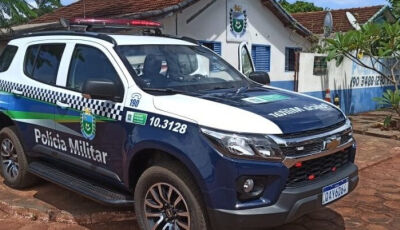 Polícia Militar prende homem suspeito de agredir companheira com bebê