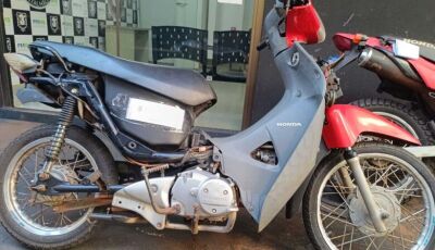 Homem é preso com moto furtada