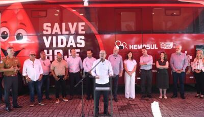 Solidariedade: Nova Unidade Móvel do Hemosul chega para ampliar captação de sangue em MS