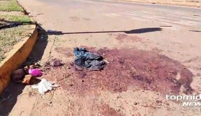 Suposta tentativa de roubo termina com homem esfaqueado no peito